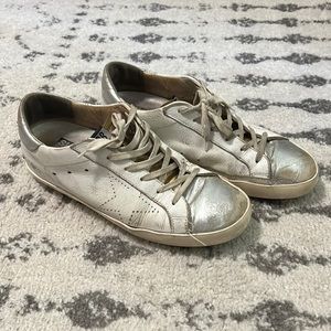 Metallic Golden Goose Sneakers